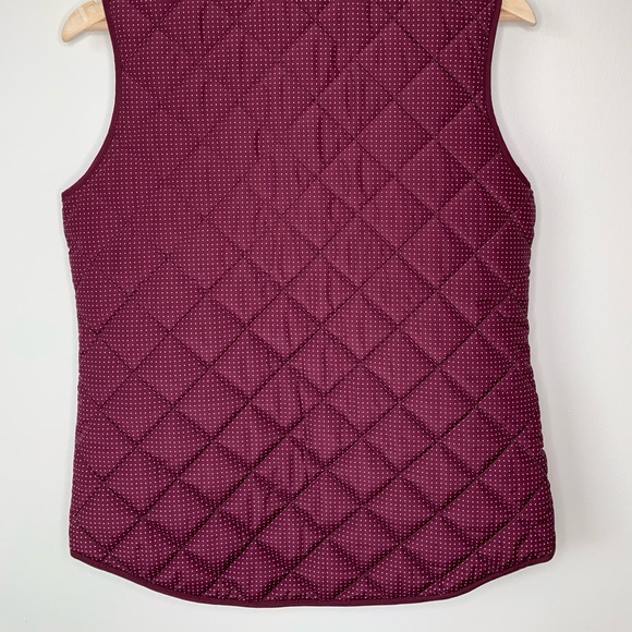 Maroon polka dot vest - Picture 2 of 5